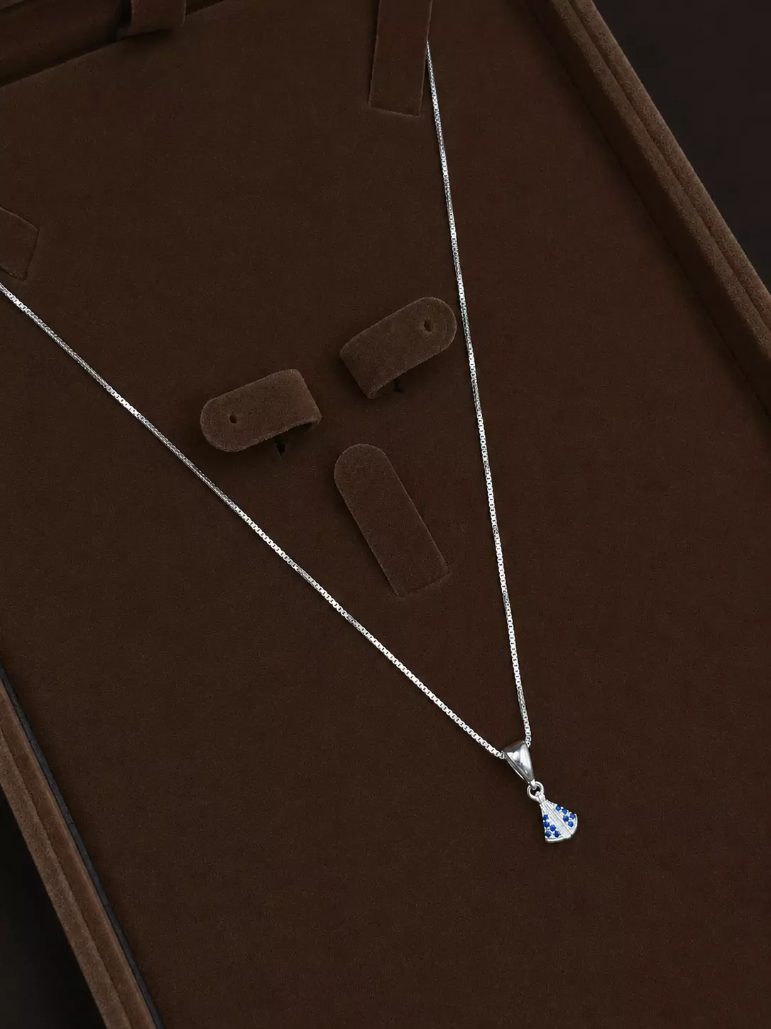 COLAR NOSSA SENHORA AZUL P CL5