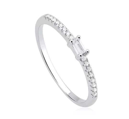 ANEL CRAVEJADO ZIRCÔNIA CRISTAL